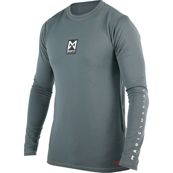 2022 Magic Marine Mens Cube Quickdry Top MM081005 - Grey